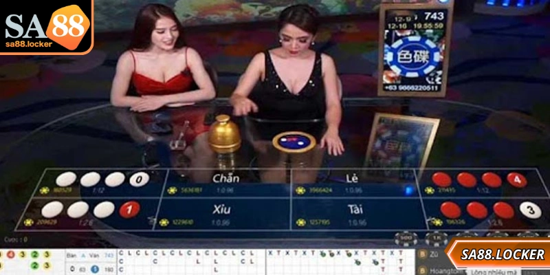 Xóc đĩa - Cá Cược Trong 60 Giây Nhận Thu Nhập Khủng 1 Phiên bản cược trực tuyến với dealer thật dẫn dắt trò chơi hấp dẫn