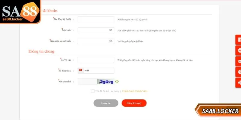 Quyền lợi của những đại lý SA88 rất hấp dẫn