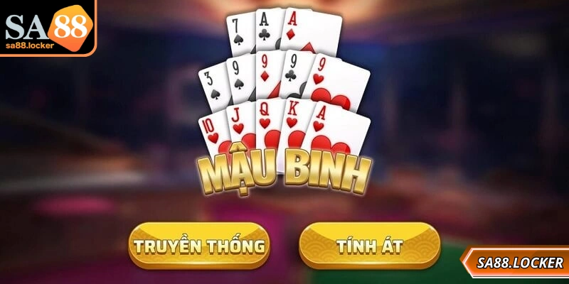 Game Bài SA88 - Trải Nghiệm Đẳng Cấp Giải Trí Trực Tuyến 3 Mậu binh - Thuộc một trong những tựa game bài được yêu thích tại SA88