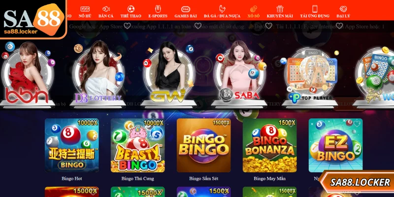 Xổ số SA88 mang vận may đến cho mọi hội viên tham gia